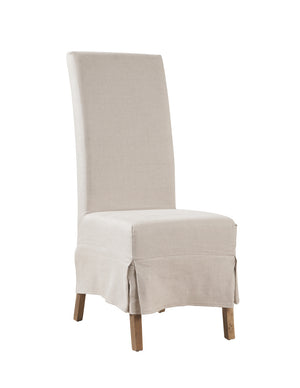 Parsons Linen Slipcover Dining Chairs