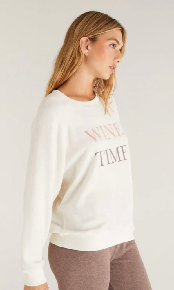Wine Time Pullover